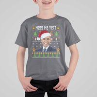 Funny Obama Ugly Xmas T Shirt For Kid Miss Me Yet Pajamas Ugly - Wonder Print Shop