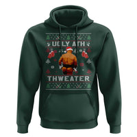 Funny Christmas Hoodie Merry Chrithmith Ugly Ath Thweater Tyson - Wonder Print Shop