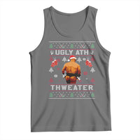 Funny Christmas Tank Top Merry Chrithmith Ugly Ath Thweater Tyson - Wonder Print Shop