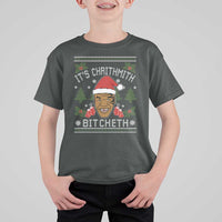 Funny Christmas T Shirt For Kid Merry Chrithmith Ath Thweater Tyson Professional Boxer Ugly Xmas - Wonder Print Shop