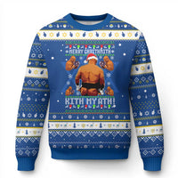 Merry Chrithmith Kith My Ath Funny Ugly Christmas Hanukkah Ugly Sweater - Wonder Print Shop