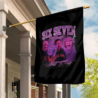 Funny Six Seven 6 7 Meme Garden Flag The Mason 67 Kid Bootleg Gen Alpha Slang - Wonder Print Shop