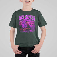 Funny Six Seven 6 7 Meme T Shirt For Kid The Mason 67 Kid Bootleg Gen Alpha Slang - Wonder Print Shop