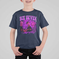 Funny Six Seven 6 7 Meme T Shirt For Kid The Mason 67 Kid Bootleg Gen Alpha Slang - Wonder Print Shop