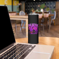 Funny Six Seven 6 7 Meme Skinny Tumbler The Mason 67 Kid Bootleg Gen Alpha Slang - Wonder Print Shop