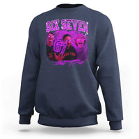 Funny Six Seven 6 7 Meme Sweatshirt The Mason 67 Kid Bootleg Gen Alpha Slang - Wonder Print Shop