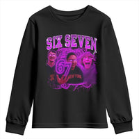 Funny Six Seven 6 7 Meme Youth Sweatshirt The Mason 67 Kid Bootleg Gen Alpha Slang - Wonder Print Shop