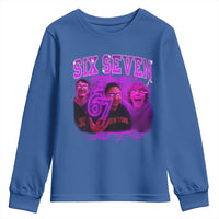 Funny Six Seven 6 7 Meme Youth Sweatshirt The Mason 67 Kid Bootleg Gen Alpha Slang - Wonder Print Shop