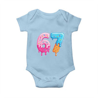 67 Ice Cream Drip Meme Baby Onesie Funny Six Seven Gen Alpha Slang - Wonder Print Shop