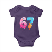 67 Ice Cream Drip Meme Baby Onesie Funny Six Seven Gen Alpha Slang - Wonder Print Shop