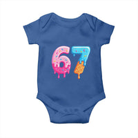 67 Ice Cream Drip Meme Baby Onesie Funny Six Seven Gen Alpha Slang - Wonder Print Shop