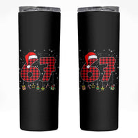67 Christmas Skinny Tumbler Funny Six Seven 6 7 Meme Gen Alpha Slang - Wonder Print Shop