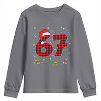 67 Christmas Youth Sweatshirt Funny Six Seven 6 7 Meme Gen Alpha Slang - Wonder Print Shop