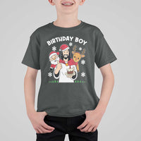 Birthday Boy Jesus Christmas T Shirt For Kid Christian Xmas - Wonder Print Shop