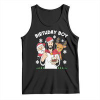 Birthday Boy Jesus Christmas Tank Top Christian Xmas - Wonder Print Shop