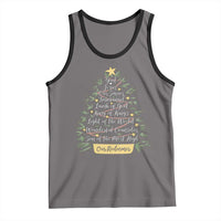 Christmas Christian Tank Top Jesus Names Tree Religious Faith - Wonder Print Shop
