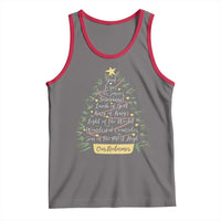 Christmas Christian Tank Top Jesus Names Tree Religious Faith - Wonder Print Shop