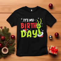 It's My Birthday Christmas T Shirt Funny Bday Xmas - Wonder Print Shop