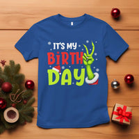 It's My Birthday Christmas T Shirt Funny Bday Xmas - Wonder Print Shop