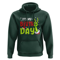 It's My Birthday Christmas Hoodie Funny Bday Xmas - Wonder Print Shop