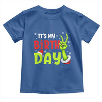 It's My Birthday Christmas Toddler T Shirt Funny Bday Xmas - Wonder Print Shop