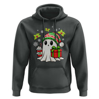 Ghost Santa Christmas Hoodie Holiday Xmas Halloween - Wonder Print Shop