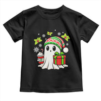 Ghost Santa Christmas Toddler T Shirt Holiday Xmas Halloween - Wonder Print Shop