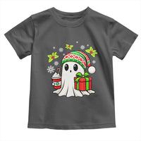 Ghost Santa Christmas Toddler T Shirt Holiday Xmas Halloween - Wonder Print Shop