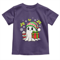 Ghost Santa Christmas Toddler T Shirt Holiday Xmas Halloween - Wonder Print Shop