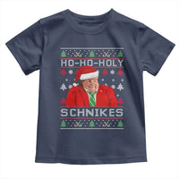 Funny Ugly Christmas Toddler T Shirt Chris Holy Schnikes Farley - Wonder Print Shop
