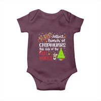 Funny Christmas Baby Onesie Jolliest Bunch Of Chipmunks This Side Of The Nut House - Wonder Print Shop