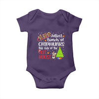 Funny Christmas Baby Onesie Jolliest Bunch Of Chipmunks This Side Of The Nut House - Wonder Print Shop
