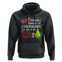 Funny Christmas Hoodie Jolliest Bunch Of Chipmunks This Side Of The Nut House - Wonder Print Shop