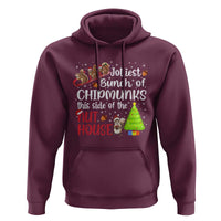 Funny Christmas Hoodie Jolliest Bunch Of Chipmunks This Side Of The Nut House - Wonder Print Shop