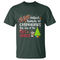 Funny Christmas T Shirt Jolliest Bunch Of Chipmunks This Side Of The Nut House - Wonder Print Shop