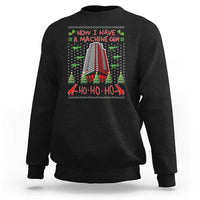 Now I Have A Machine Gun Sweatshirt Nakatomi Plaza Christmas Party 1988 Ugly Xmas Gift - Wonder Print Shop