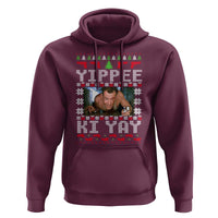 Yippee Ki Yay Hoodie Funny 80's Movie Xmas Gift Ugly Christmas - Wonder Print Shop