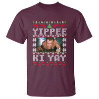 Yippee Ki Yay T Shirt Funny 80's Movie Xmas Gift Ugly Christmas - Wonder Print Shop