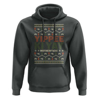Yippee Ki Yay Hoodie Retro 80's Movie Xmas Gift Ugly Christmas - Wonder Print Shop