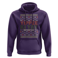 Yippee Ki Yay Hoodie Retro 80's Movie Xmas Gift Ugly Christmas - Wonder Print Shop