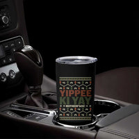 Yippee Ki Yay Tumbler Cup Retro 80's Movie Xmas Gift Ugly Christmas - Wonder Print Shop
