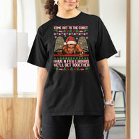 Nakatomi Plaza Party 1988 T Shirt For Women Come Out To The Coast Mcclane Ugly Xmas - Wonder Print Shop