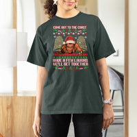 Nakatomi Plaza Party 1988 T Shirt For Women Come Out To The Coast Mcclane Ugly Xmas - Wonder Print Shop