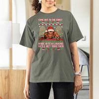 Nakatomi Plaza Party 1988 T Shirt For Women Come Out To The Coast Mcclane Ugly Xmas - Wonder Print Shop