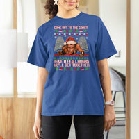 Nakatomi Plaza Party 1988 T Shirt For Women Come Out To The Coast Mcclane Ugly Xmas - Wonder Print Shop