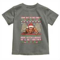 Nakatomi Plaza Party 1988 Toddler T Shirt Come Out To The Coast Mcclane Ugly Xmas - Wonder Print Shop