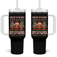 Nakatomi Plaza Party 1988 Tumbler With Handle Come Out To The Coast Mcclane Ugly Xmas - Wonder Print Shop