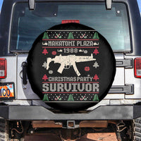 Nakatomi Plaza Christmas Party Spare Tire Cover Funny 80's Die Movie 1988 Ugly Christmas - Wonder Print Shop