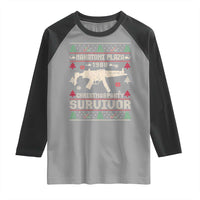 Nakatomi Plaza Christmas Party Raglan Shirt Funny 80's Die Movie 1988 Ugly Christmas - Wonder Print Shop
