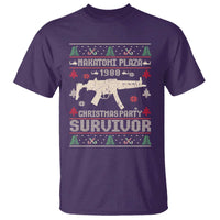 Nakatomi Plaza Christmas Party T Shirt Funny 80's Die Movie 1988 Ugly Christmas - Wonder Print Shop